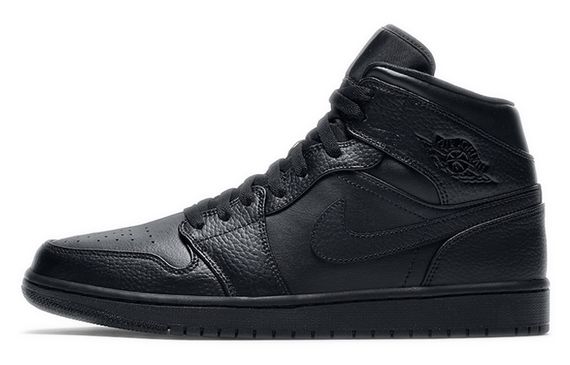 Jordan Air Jordan 1 Mid &quot;Triple Black&quot;