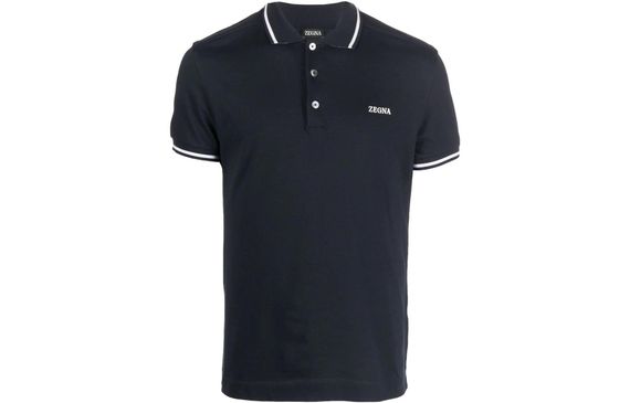 Zegna FW22 Logo Polo