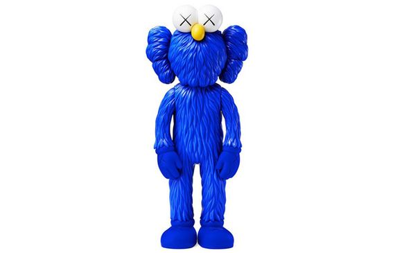 KAWS KAWS BFF Open Edition Vinyl Figure Blue 33cm
