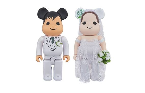 BE@RBRICK Greeting Marriage 2 PLUS 2