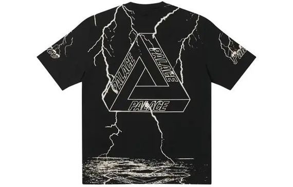 PALACE FW21 Tri-strike T-shirt Black Tri-Ferg T