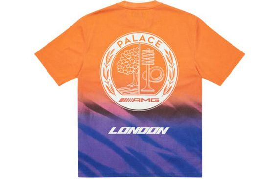 PALACE x AMG Palace Amg 2.0 London T-Shirt Orange/purple T