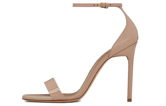 SAINT LAURENT MBER Saint In Patent Leather 10.5cm