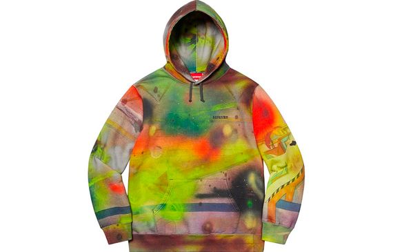 Supreme SS20 Week 4 Rammellzee Hooded Sweatshirt