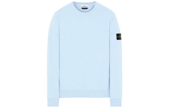 STONE ISLAND Garment Dyed Crew Sweat