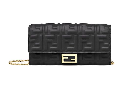 FENDI Baguette Logo FF