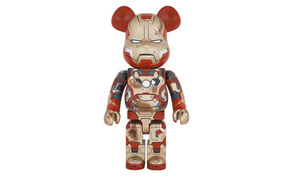 BE@RBRICK IRON MAN MARK XLII DAMAGE 42
