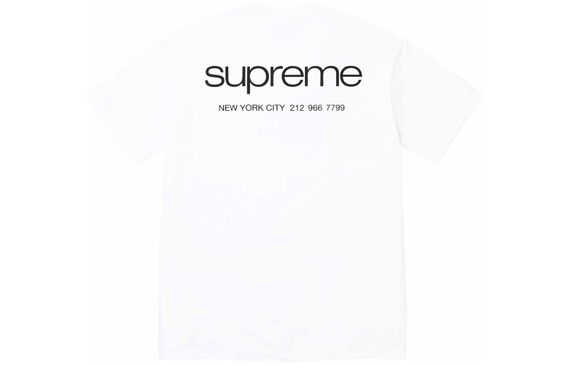 Supreme FW23 FW23 WEEK17 NYC TEE logo T