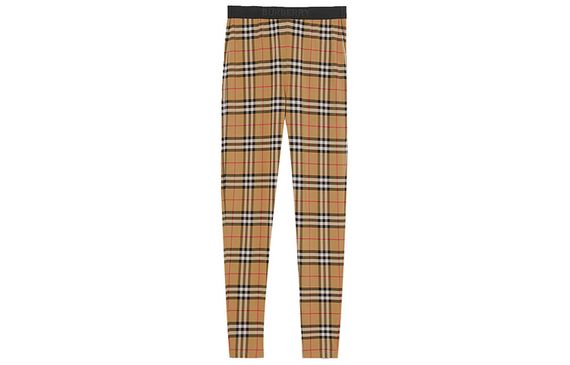 Burberry Vintage Check Pattern Leggings