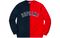 Supreme FW18 Split Crewneck Sweatshirt Navy